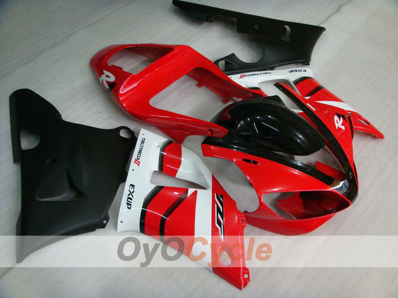 Verkleidungssatz für Einspritzmodelle für YZF-R1 00-01 - Rot, Weiß - Werksstil #OYO87900779 Hauptbild