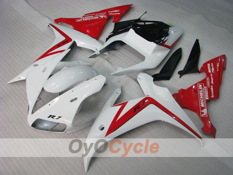Einspritzverkleidungssatz für 02-03 YZF-R1 - Rot, Weiß - Werksstil #OYO87900803 Zweitbild
