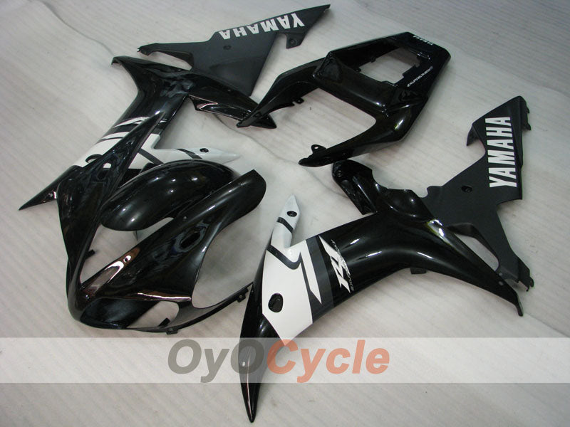 Verkleidungssatz für 02-03 YZF-R1 - Weiß, Schwarz - Werksdesign #OYO87900811 Zweitbild