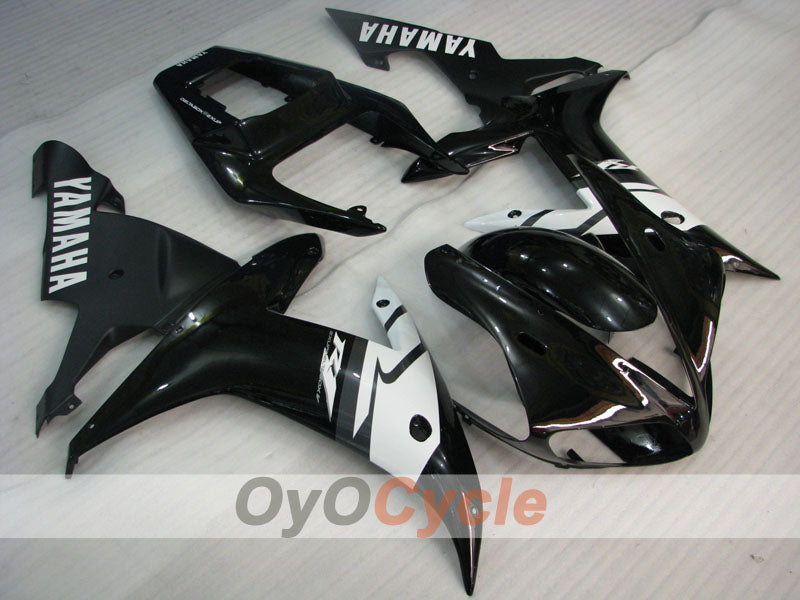 Verkleidungssatz für 02-03 YZF-R1 - Weiß, Schwarz - Werksdesign #OYO87900811 Hauptbild