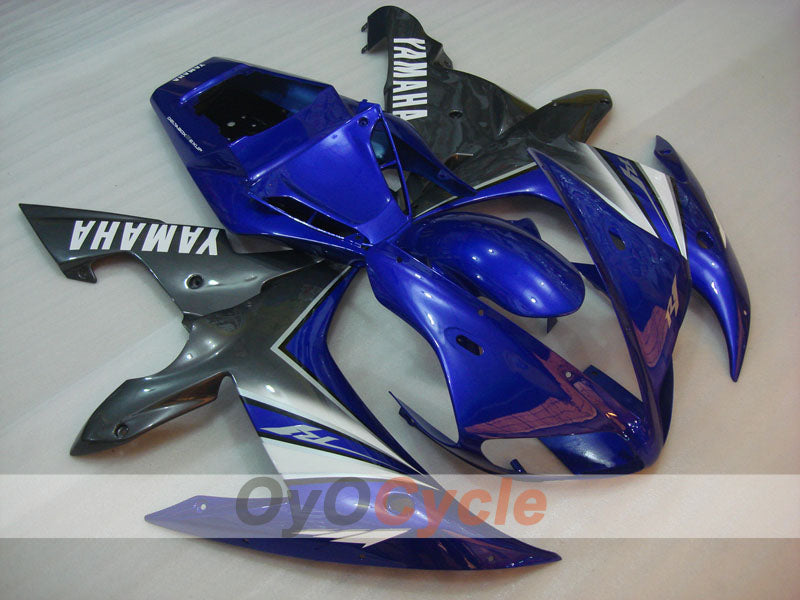 Verkleidungssatz für 02-03 YZF-R1 - Blau, Silber - Werksdesign #OYO87900813 Hauptbild
