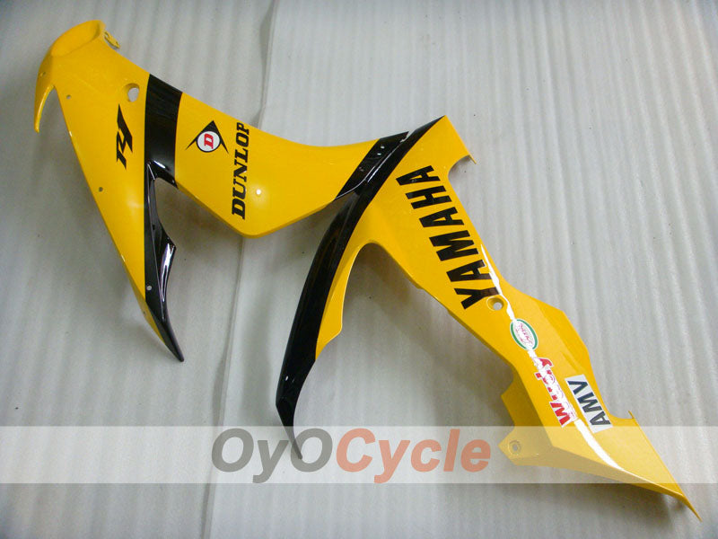 Linke und rechte Seitenverkleidung für Yamaha 04-06  YZF-R1 #OYO87911166 Zweitbild