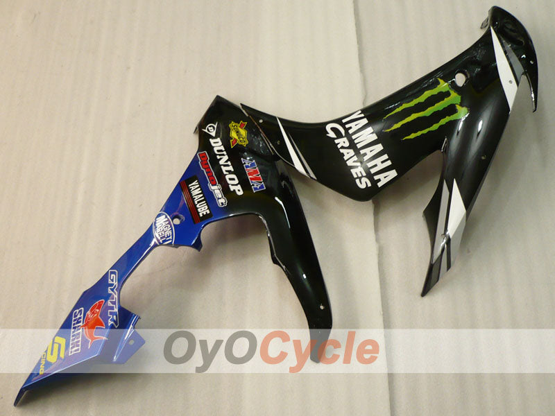 Linke und rechte Seitenverkleidung für Yamaha 04-06 YZF-R1 #OYO87911194