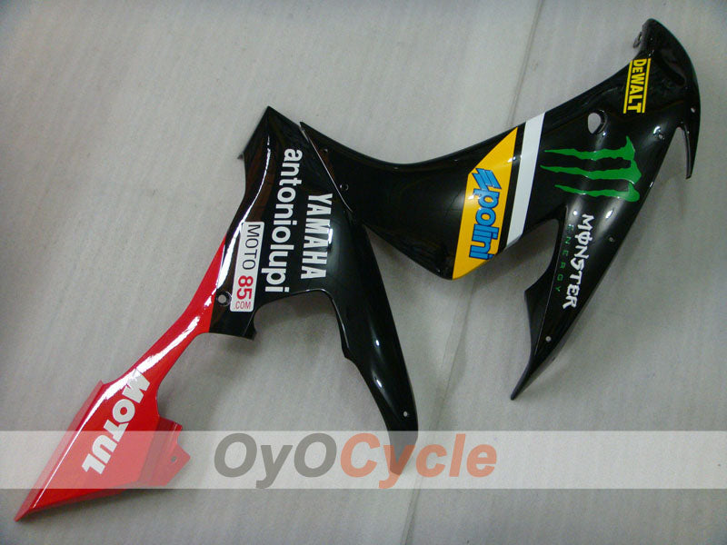 Linke und rechte Seitenverkleidung für Yamaha 04-06 YZF-R1 #OYO87911198 Zweitbild
