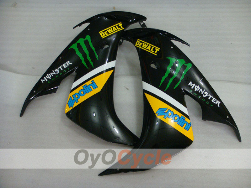 Linke und rechte Seitenverkleidung für Yamaha 04-06 YZF-R1 #OYO87911198