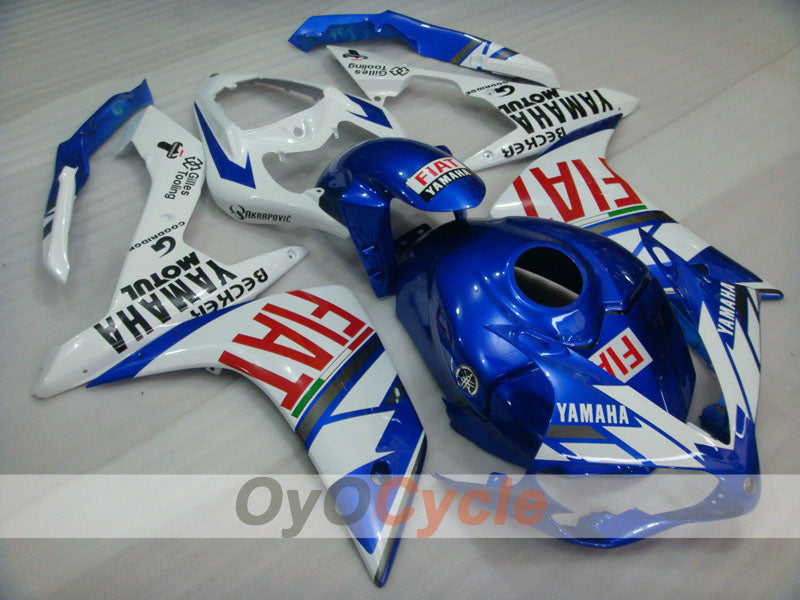 Verkleidungssatz für 07-08 YZF-R1 - Blau, Weiß - FIAT #OYO87900859 Hauptbild