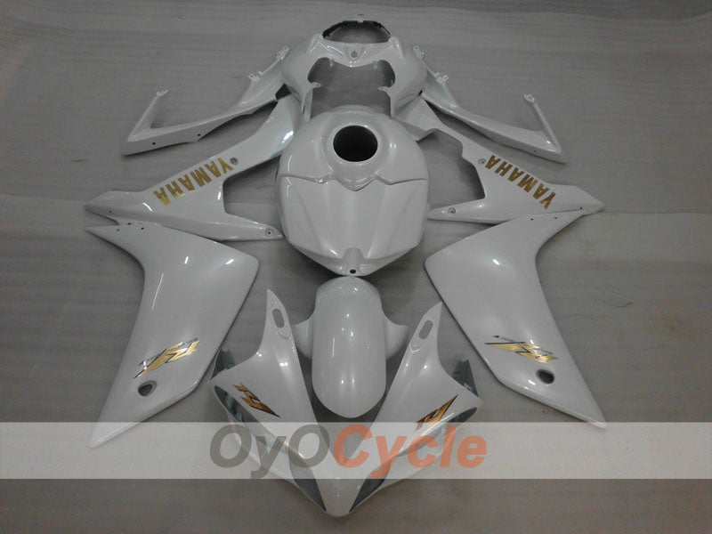 Verkleidungssatz für 07-08 YZF-R1 - Weiß - Werksstil #OYO87900864 Zweitbild