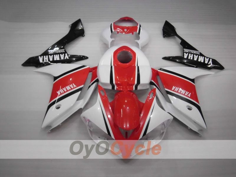 Verkleidungssatz für 07-08 YZF-R1 - Rot, Weiß - Werksstil #OYO87900866 Zweitbild