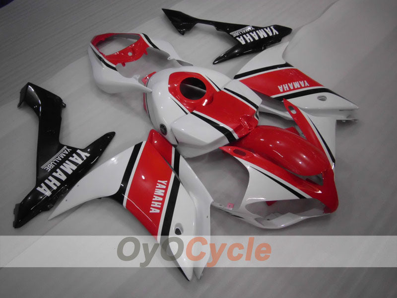 Verkleidungssatz für 07-08 YZF-R1 - Rot, Weiß - Werksstil #OYO87900866 Hauptbild