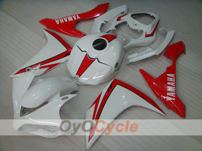 Verkleidungssatz für 07-08 YZF-R1 - Rot, Weiß - Werksstil #OYO87900869 Zweitbild
