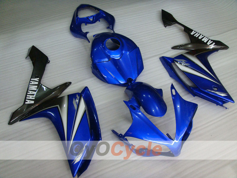 Spritzguss-Verkleidungssatz für YZF-R1, Baujahr 07-08 - Blau, Schwarz - Werksstil #OYO87900875 Hauptbild