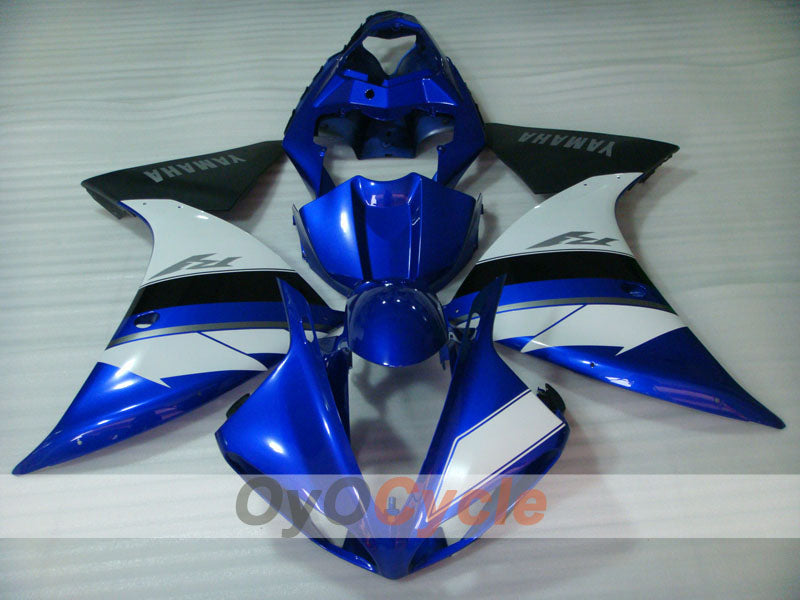 Einspritzverkleidungssatz für YZF-R1 09-11 - Blau, Weiß - Werksstil #OYO87900893 Zweitbild