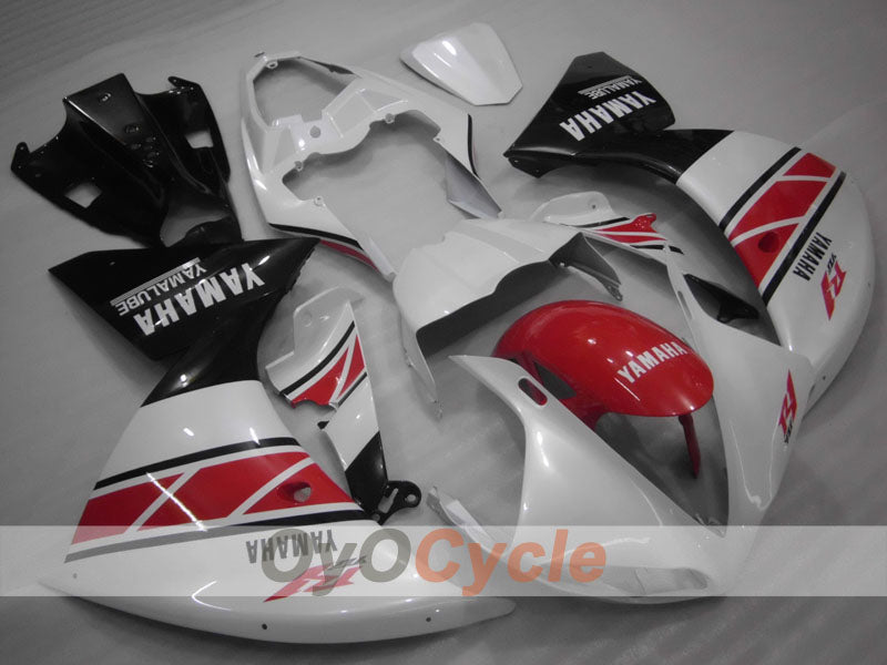 Einspritzverkleidungssatz für YZF-R1 09-11 - Rot, Weiß - Werksstil #OYO87900895 Hauptbild