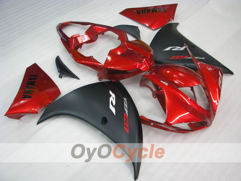 Einspritzverkleidungssatz für YZF-R1 09-11 - Rot, Schwarz - Werksstil #OYO87900896 Hauptbild