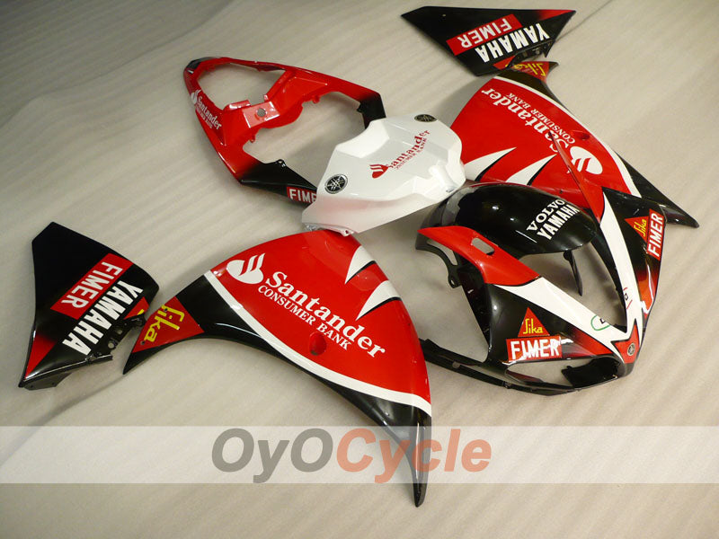 Einspritzverkleidungssatz für YZF-R1 09-11 - Rot, Schwarz - Werksstil #OYO87900899 Hauptbild