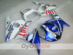 Einspritz-Verkleidungssatz für 05 YZF-R6 - Blau, Weiß - DUNLOP, FIAT, MOTUL #OYO87902647