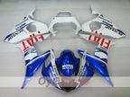 Einspritz-Verkleidungssatz für 05 YZF-R6 - Blau, Weiß - DUNLOP, FIAT, MOTUL #OYO87902647