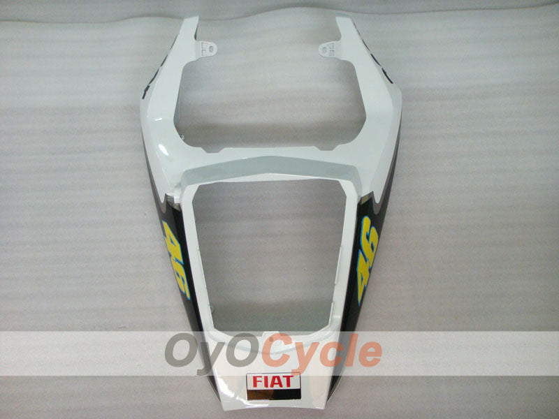 Einspritz-Verkleidungssatz für 05 YZF-R6 - Blau, Weiß - DUNLOP, FIAT, MOTUL #OYO87902647