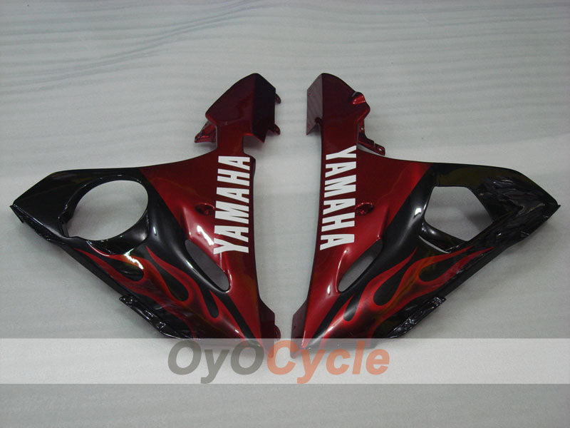 Linke und rechte Seitenverkleidung für Yamaha 05 YZF-R6 #OYO87912243 Zweitbild