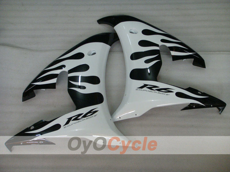 Linke und rechte Seitenverkleidung für Yamaha 05 YZF-R6 #OYO87912249