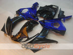 Verkleidungssatz für Einspritzung für 05 YZF-R6 - Blau, Schwarz - Flamme #OYO87902629