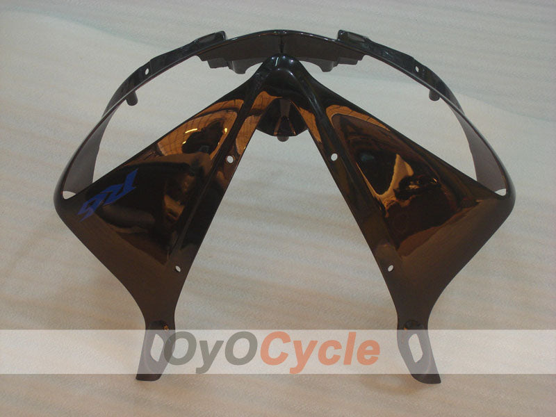 Verkleidungssatz für Einspritzung für 05 YZF-R6 - Blau, Schwarz - Flamme #OYO87902629