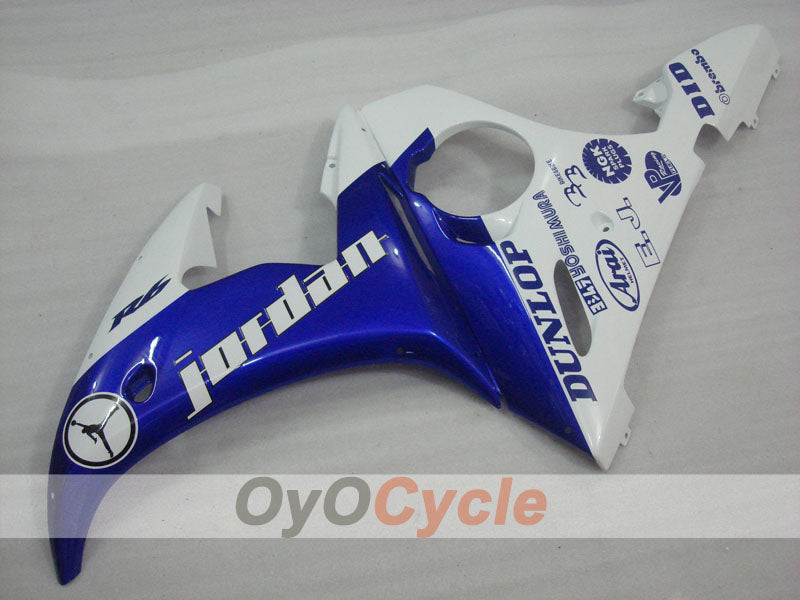Linke und rechte Seitenverkleidung für Yamaha 05 YZF-R6 #OYO87912256 Zweitbild