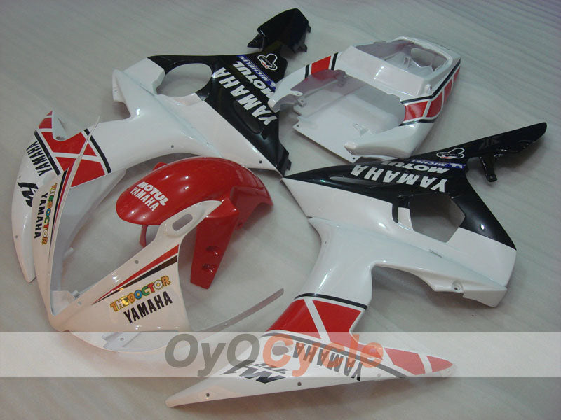 Verkleidungssatz für Einspritzung für YZF-R6 03-04 - Rot, Weiß - MOTUL #OYO87900912 Zweitbild