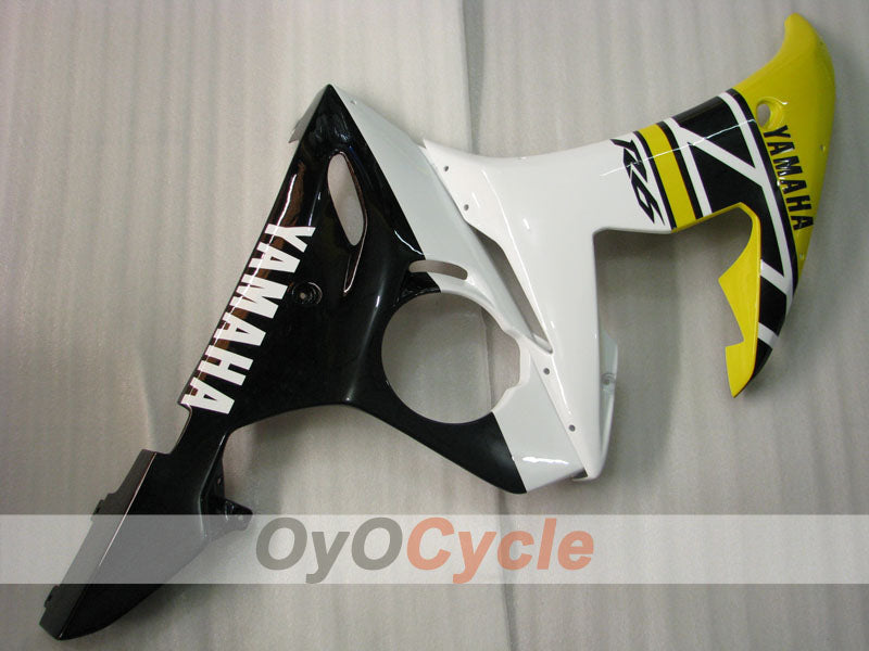 Verkleidungssatz für Einspritzung für 05 YZF-R6 - Gelb, Schwarz - MOTUL #OYO87902623