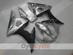 Verkleidungssatz für Einspritzung für 05 YZF-R6 - Schwarz, Silber, Matt - Werksdesign #OYO87902620