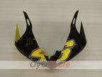 Verkleidungssatz für Einspritzung für 05 YZF-R6 - Gelb, Schwarz - Werksdesign #OYO87902633