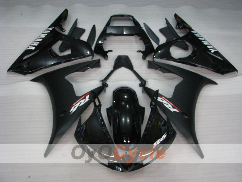 Verkleidungssatz für Einspritzung für 05 YZF-R6 - Schwarz, Matt - Werksdesign #OYO87902631