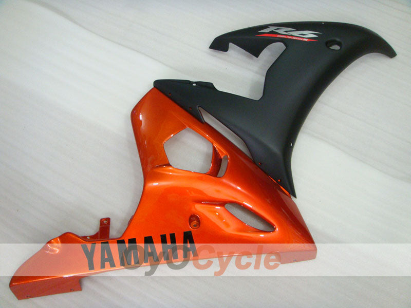 Linke und rechte Seitenverkleidung für Yamaha 03-04 YZF-R6 #OYO87912081 Zweitbild