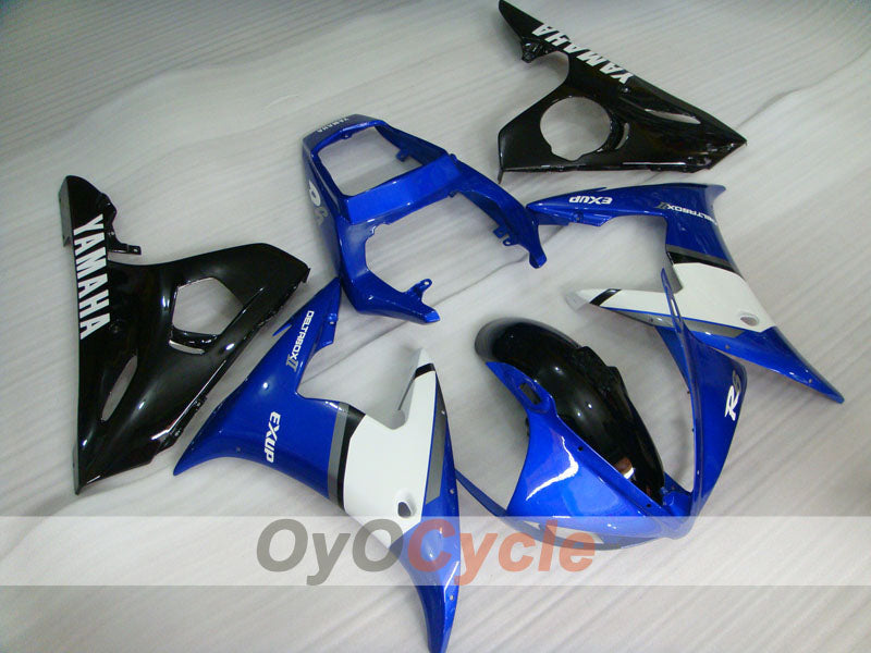 Verkleidungssatz für Einspritzung für 05 YZF-R6 - Blau, Schwarz - Werksdesign #OYO87902626 Hauptbild