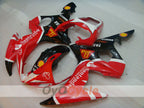 Verkleidungssatz für Einspritzung für 05 YZF-R6 - Rot, Schwarz - Santander #OYO87902621