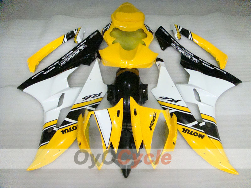 Einspritzverkleidungs-Kit für YZF-R6 06-07 - Gelb, Schwarz - MOTUL #OYO87900941 Zweitbild