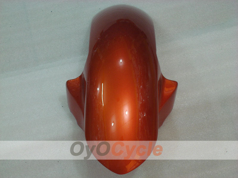 Einspritzverkleidungs-Kit für YZF-R6 06-07 - Orange, Schwarz, Matt - Werksdesign #OYO87900945