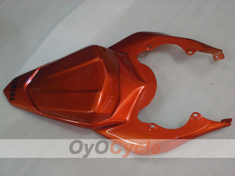 Einspritzverkleidungs-Kit für YZF-R6 06-07 - Orange, Schwarz, Matt - Werksdesign #OYO87900945
