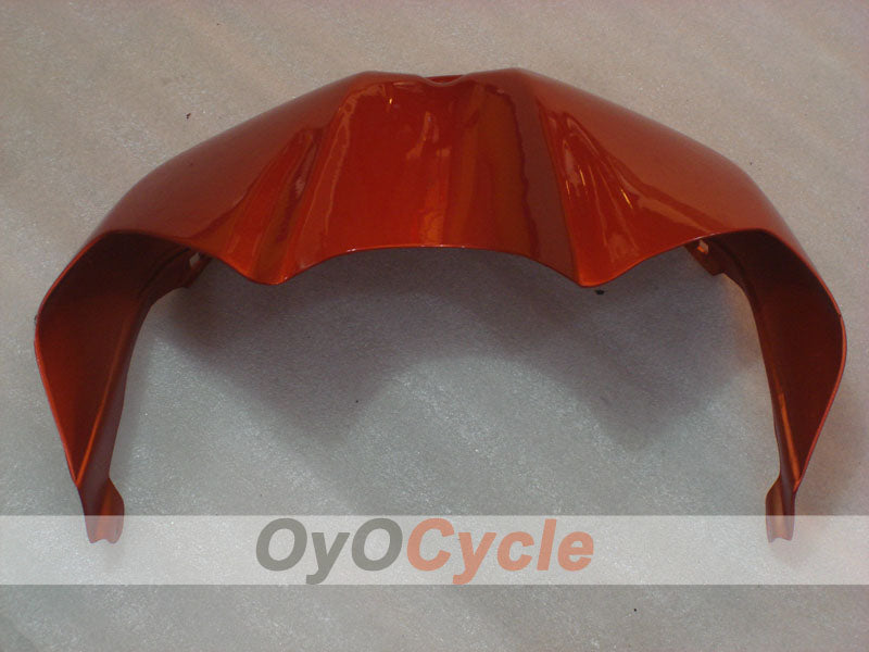 Einspritzverkleidungs-Kit für YZF-R6 06-07 - Orange, Schwarz, Matt - Werksdesign #OYO87900945