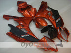 Einspritzverkleidungs-Kit für YZF-R6 06-07 - Orange, Schwarz, Matt - Werksdesign #OYO87900945