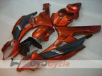 Einspritzverkleidungs-Kit für YZF-R6 06-07 - Orange, Schwarz, Matt - Werksdesign #OYO87900945