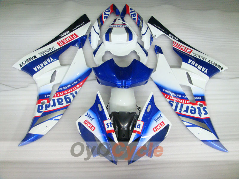 Einspritzverkleidungssatz für YZF-R6 06-07 - Blau, Weiß - Sterilgarda #OYO87900954 Hauptbild
