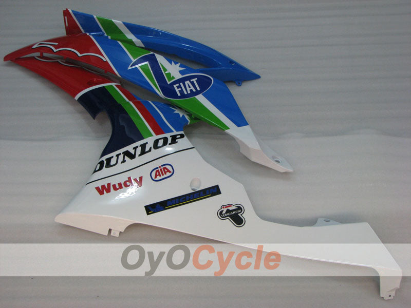 Einspritzverkleidungssatz für YZF-R6 08-16 - Mehrfarbig - DUNLOP, FIAT, MOTUL #OYO87900955