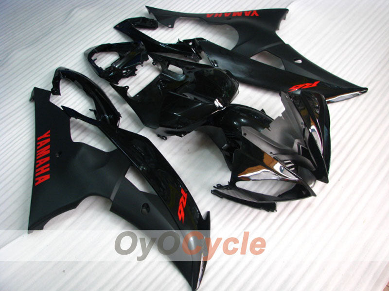 Spritzguss-Verkleidungssatz für YZF-R6 08-16 - Schwarz, matt - Werksstil #OYO87900972 Hauptbild