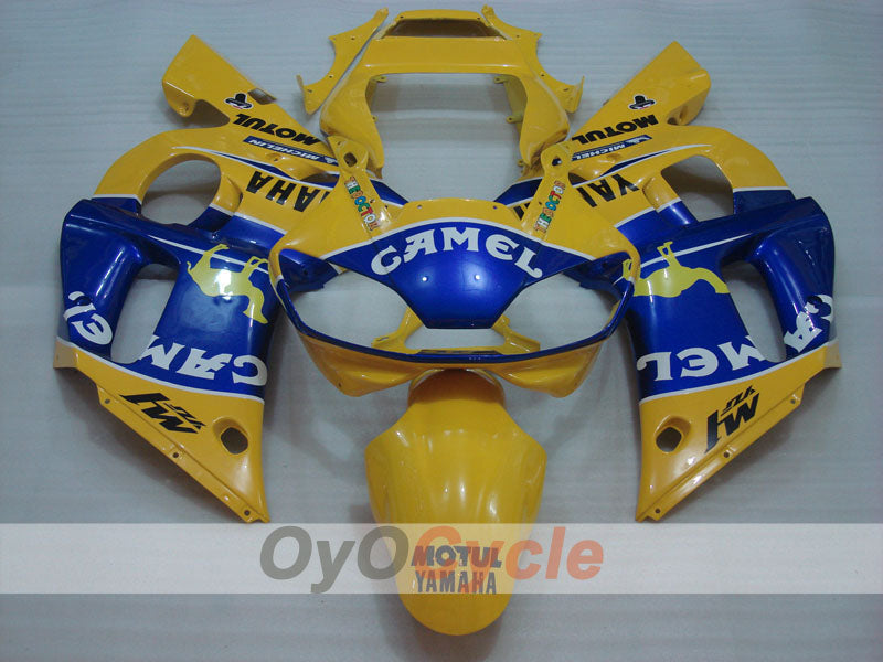 Spritzguss-Verkleidungssatz für YZF-R6 98-02 - Gelb, Blau - Camel, MOTUL #OYO87900982 Zweitbild