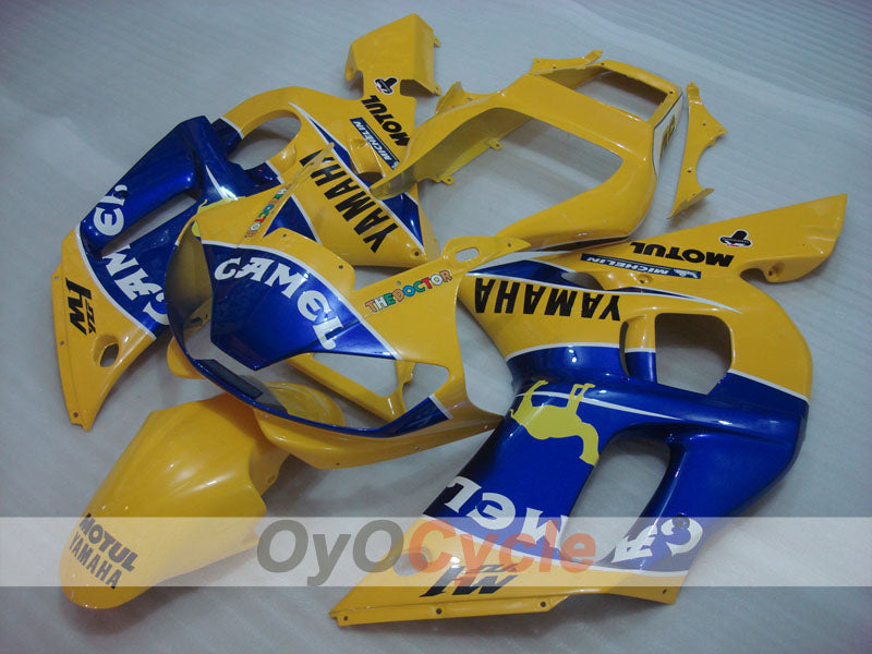 Spritzguss-Verkleidungssatz für YZF-R6 98-02 - Gelb, Blau - Camel, MOTUL #OYO87900982 Hauptbild