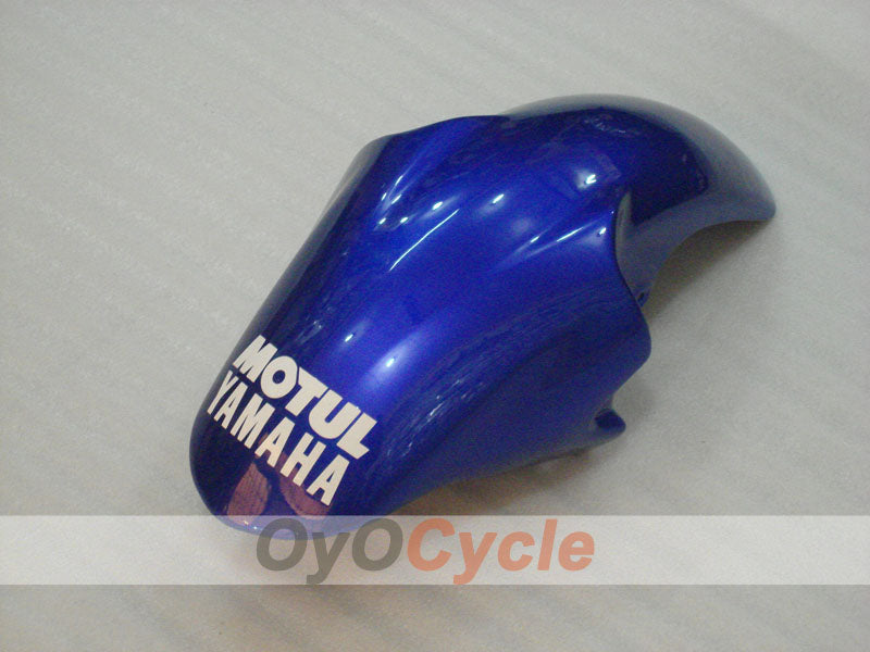 Verkleidungssatz für Einspritzer für YZF-R6 98-02 - Blau, Weiß - FIAT, MOTUL #OYO87900987