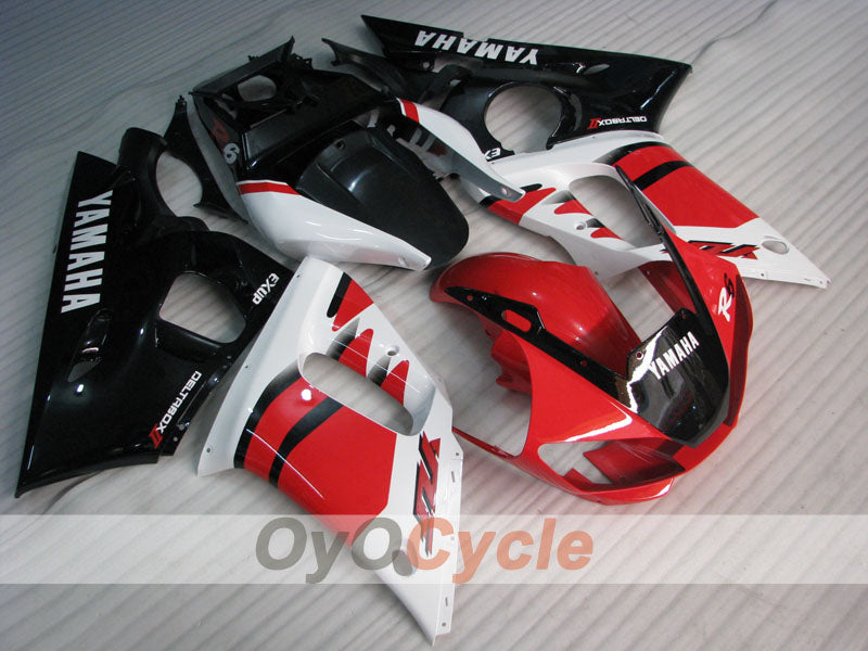 Verkleidungssatz für Einspritzermodelle 98-02 YZF-R6 - Rot, Schwarz - Werksdesign #OYO87901003 Hauptbild