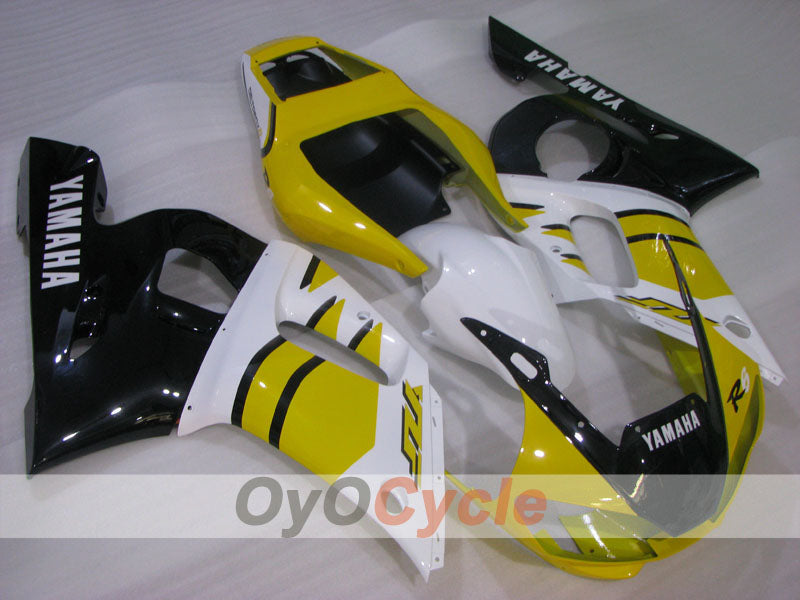Einspritz-Verkleidungskit für YZF-R6 98-02 - Gelb, Weiß - Werksstil #OYO87901020 Zweitbild