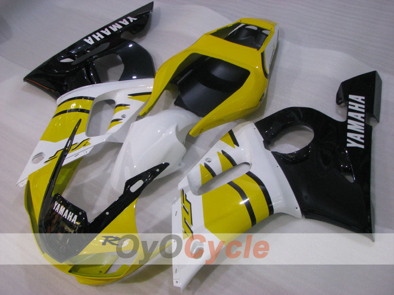 Einspritz-Verkleidungskit für YZF-R6 98-02 - Gelb, Weiß - Werksstil #OYO87901020 Hauptbild